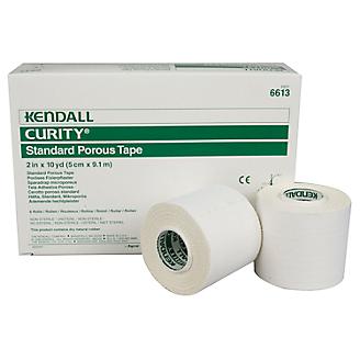 Kendall Standard Porous Tape 12 Rolls 1in x 10yds