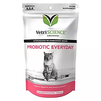 VetriScience Probiotic Everyday For Cats 60ct