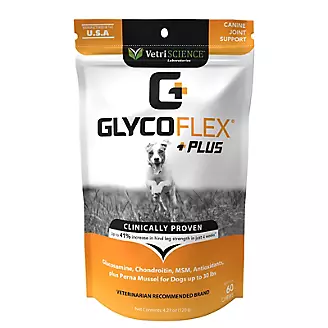 Vetriscience Glycoflex Plus Dogs Under 30lb 60ct