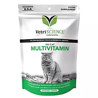 VetriScience Nu Cat Multivitamin - 30 ct