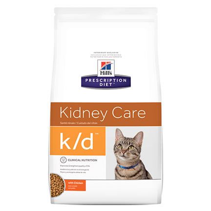 Hills Prescription Diet k/d Cat Food 4