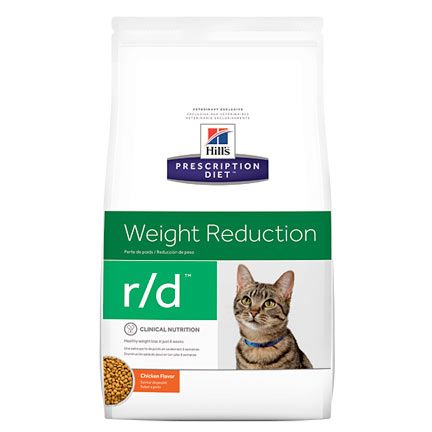 Hills Prescription Diet r/d Dry Cat Food 4