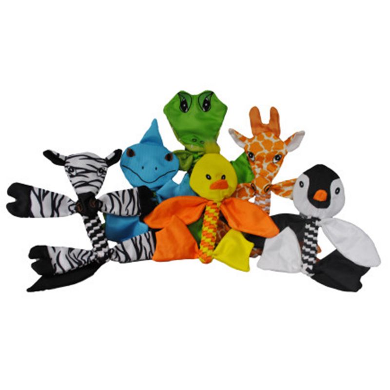 Jolly Pets Flathead Dog Toy Small Alligator