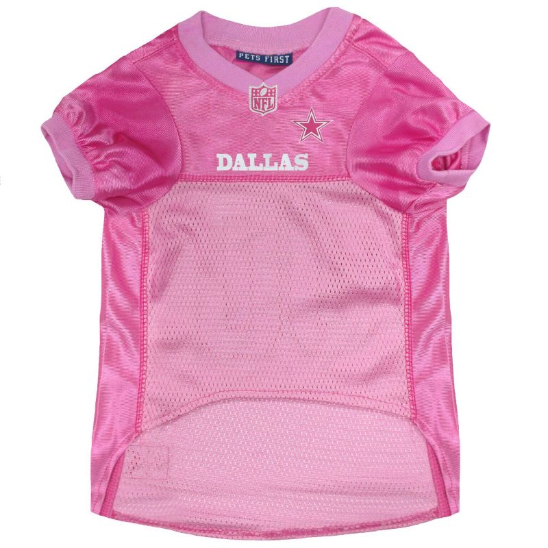 pink dallas cowboys dog jersey