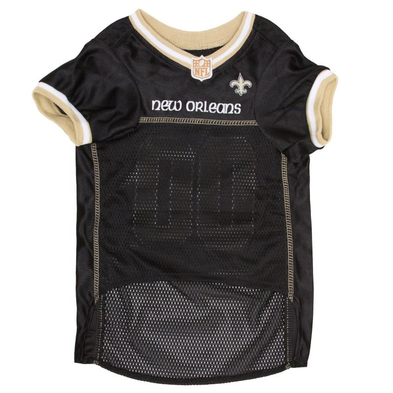 saints jersey dog