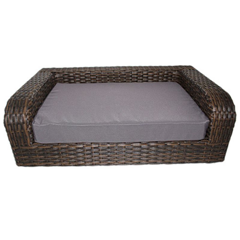 rattan dog sofa