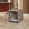 Quiet Time Covella Brown Dog Crate Cover