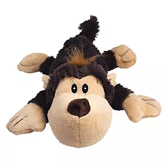 KONG Cozie Funky Monkey Plush Dog Toy