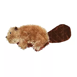 KONG Beaver Plush Dog Toy
