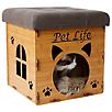 Pet Life Foldaway Collapsible Cat House