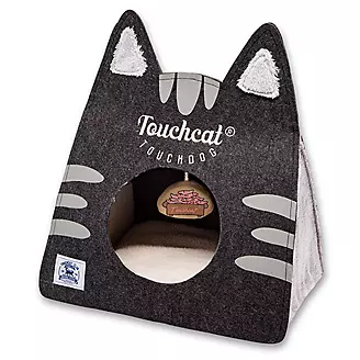 Touchcat Kitty Ears On-The-Go Cat Bed