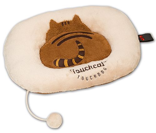 Touchcat Kitty-Tails Fashion Cat Bed Beige/Brown