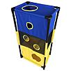 Pet Life Kitty-Square Play-Active Cat House
