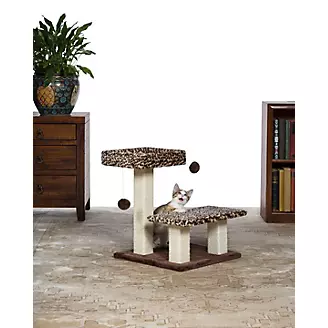 Kitty Power Paws Leopard Terrace Cat Furniture