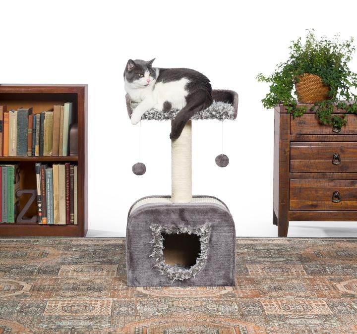 Kitty Power Paws Hideaway Cat Furniture Shag