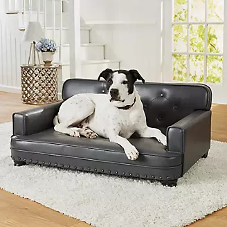 Enchanted Home Pet Library Grey Sofa Dog Bed