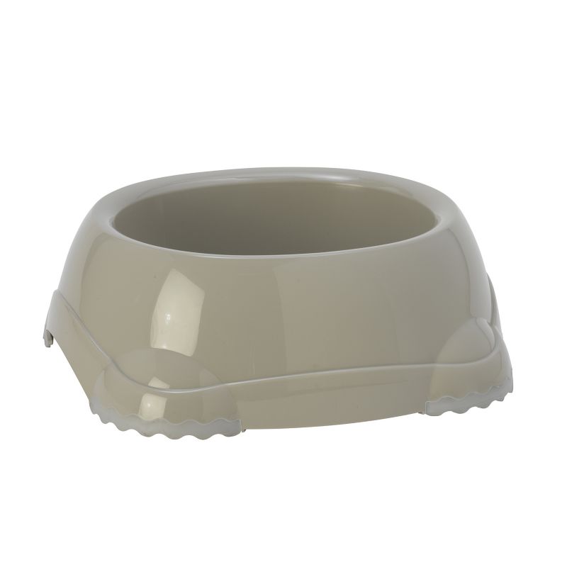 Moderna No-Slip Smarty Pet Bowl 1.5 Cups Gray