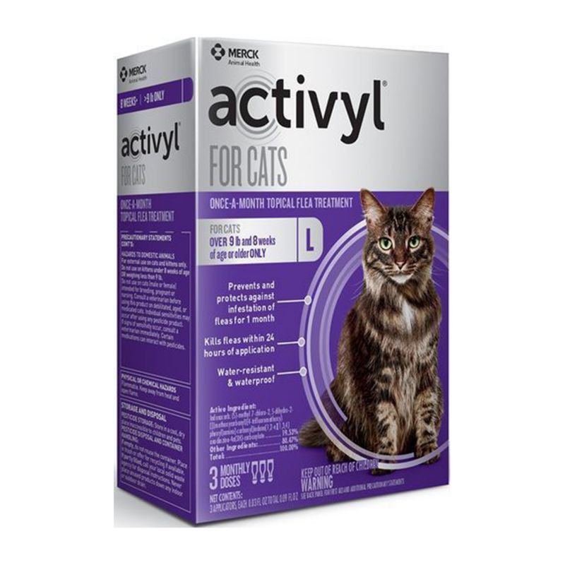 Activyl for Cats Over 9lbs 3 Pack