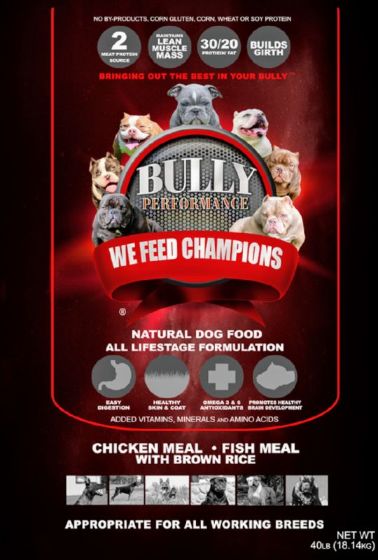 bully dog food