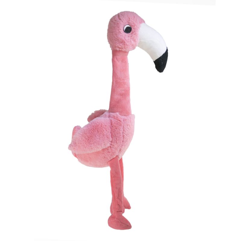 flamingo dog toy