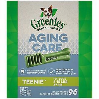 Greenies Aging Care Dental Chew Treat Teenie 27oz