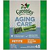 Greenies Aging Care Dental Chew Treat Petite 27oz