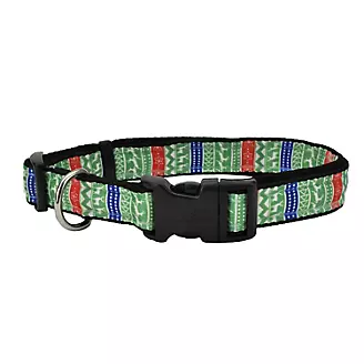 Ugly Sweater Holiday Dog Collar