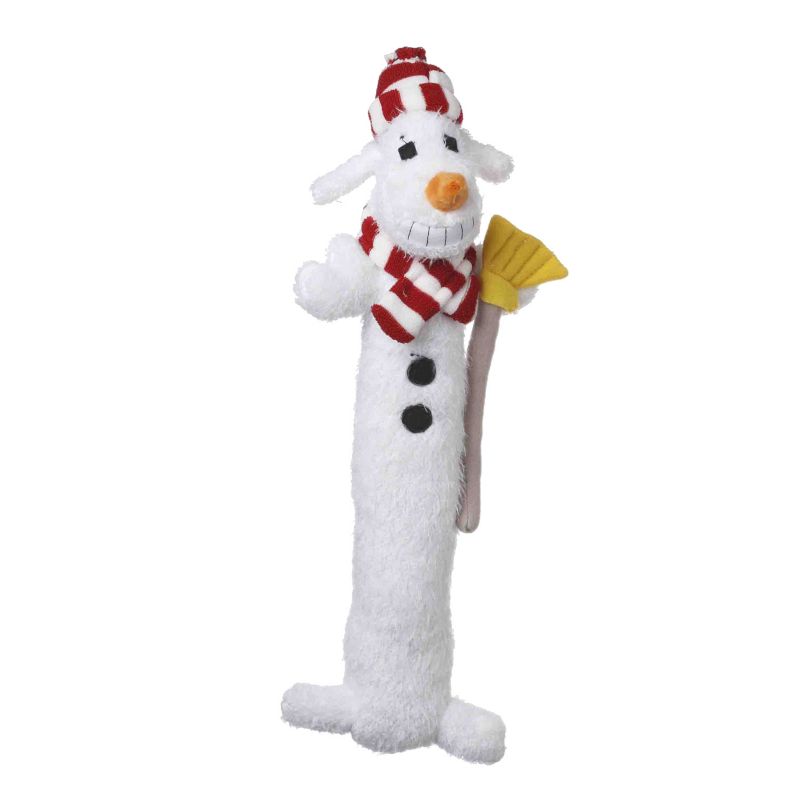 snowman dog toy