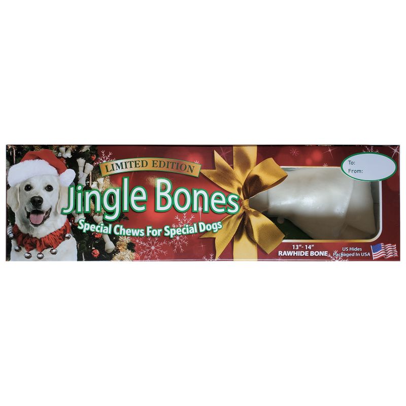 large rawhide dog bones