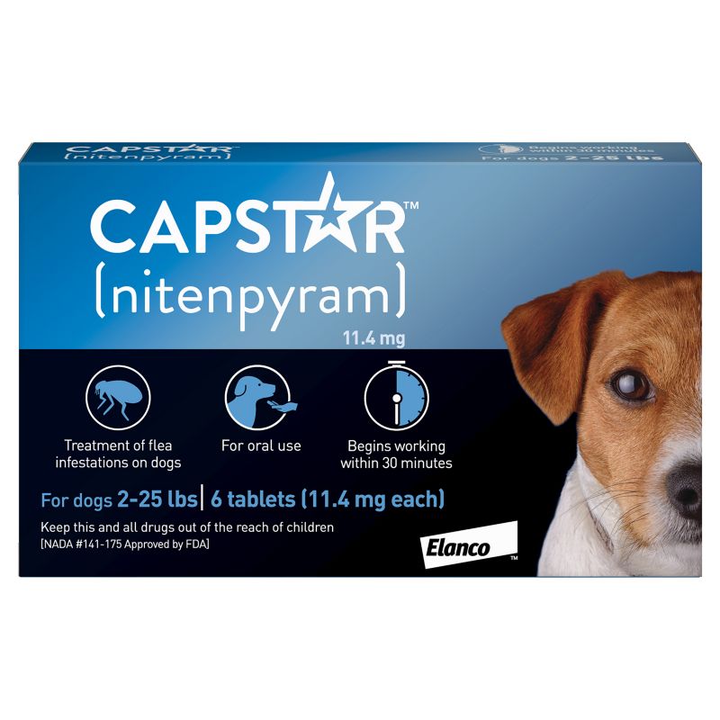 Capstar for Dogs 2-25lbs 6 Month - StateLineTack.com