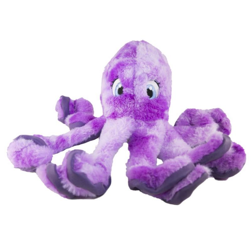 octopus dog toy plush