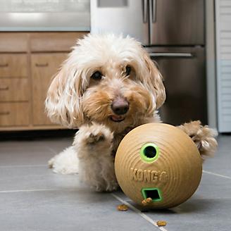 KONG Bamboo Feeder Ball Medium Dog Toy