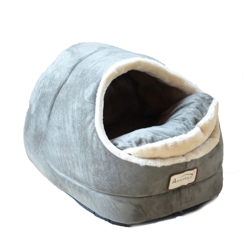 Armarkat Sage and Beige Cat Bed 18 Inch