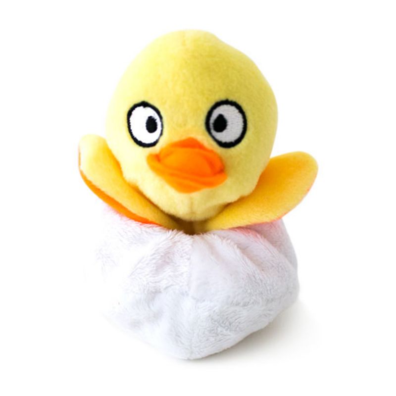 Fetch Pet Hatchables Yellow Duck Dog Toy (FETCH PET PRODUCTS 3004 853464005049 Dog Supplies Toys Interactive Dog Toys) photo