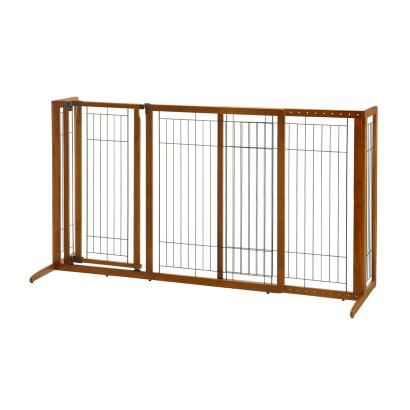 richell deluxe freestanding pet gate