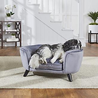 Enchanted Home Pet Romy Pewter Pet Sofa
