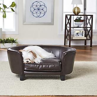 Enchanted Home Pet Coco Pebble Brown Pet Sofa