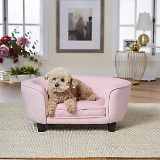 Enchanted Home Pet Coco Pink Pet Sofa