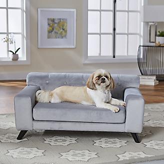 Enchanted Home Pet Mason Grey Pet Sofa
