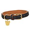 Digby and Fox Padded Leather Collar