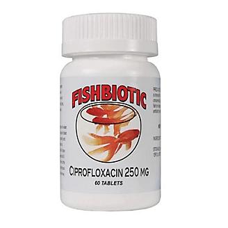 FishBiotic Ciprofloxacin 250mg 60 Count