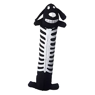 Halloween Loofa Skeleton Dog Toy 12in