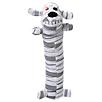 Halloween Loofa Mummy Dog Toy 12in