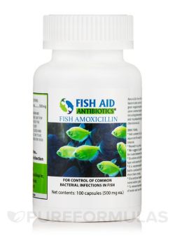 Fish Aid Antibiotics Fish Amoxicillin 500 MG Petfood