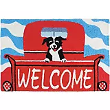 Jellybean Welcome Pup Accent Rug