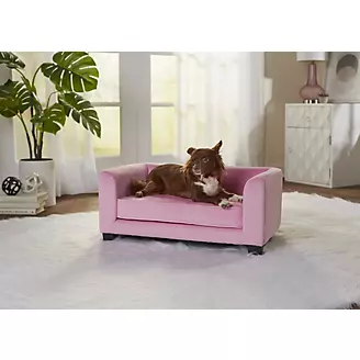 Enchanted Home Pet Surrey Pink Pet Sofa Bed