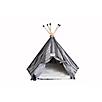 Armarkat Striped Teepee Style Cat Bed
