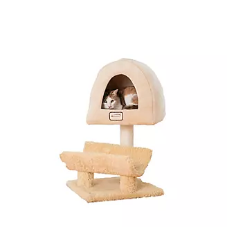 Armarkat Real Wood Cat Tree w Scratching Post