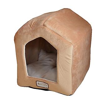 Armarkat Brown and Beige Small Indoor Cat House