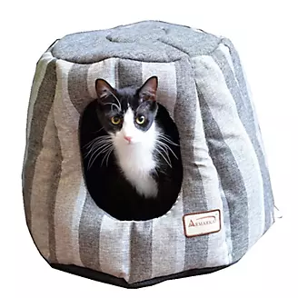 Armarkat Gray/Silver Cave Cat Bed